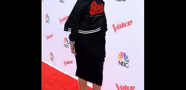  Christina Aguilera at The Voice Karaoke For Charity in West Hollywood